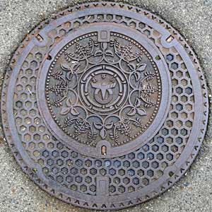 揖保川町 汚水(デザイン蓋)