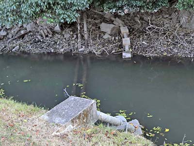 姫路城送水口