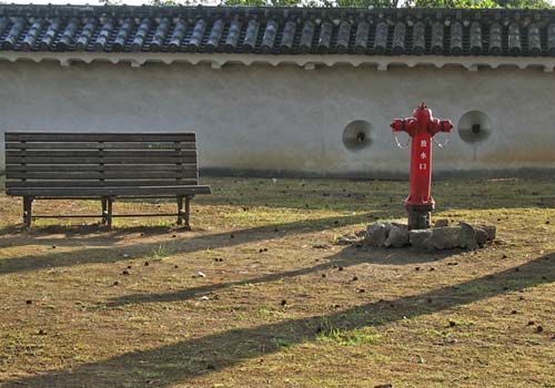 姫路城上山里曲輪放水口