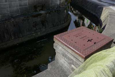 上水道空気弁引き
