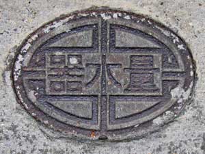右横書き量水器（楕円）