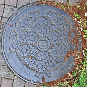 兵庫県のじぎくデザイン汎用蓋