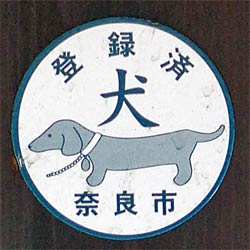 奈良市犬登録済