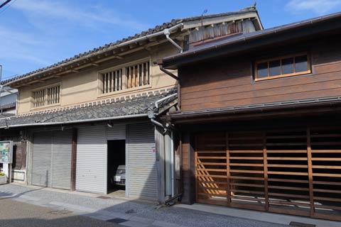 野里寺町、鍛冶町遠景