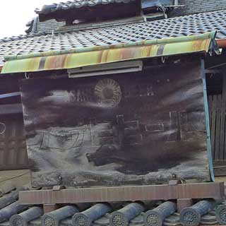 アサヒビール木製看板